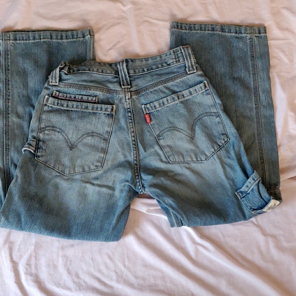 Levi's boys denim boot cut jeans - Picture 4 of 8